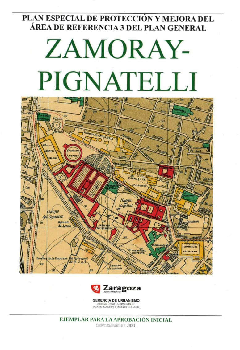 Portada Plan especial Zamoray-Pignatelli