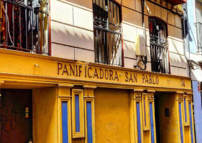 Edificio Ocupado en la calle San Pablo